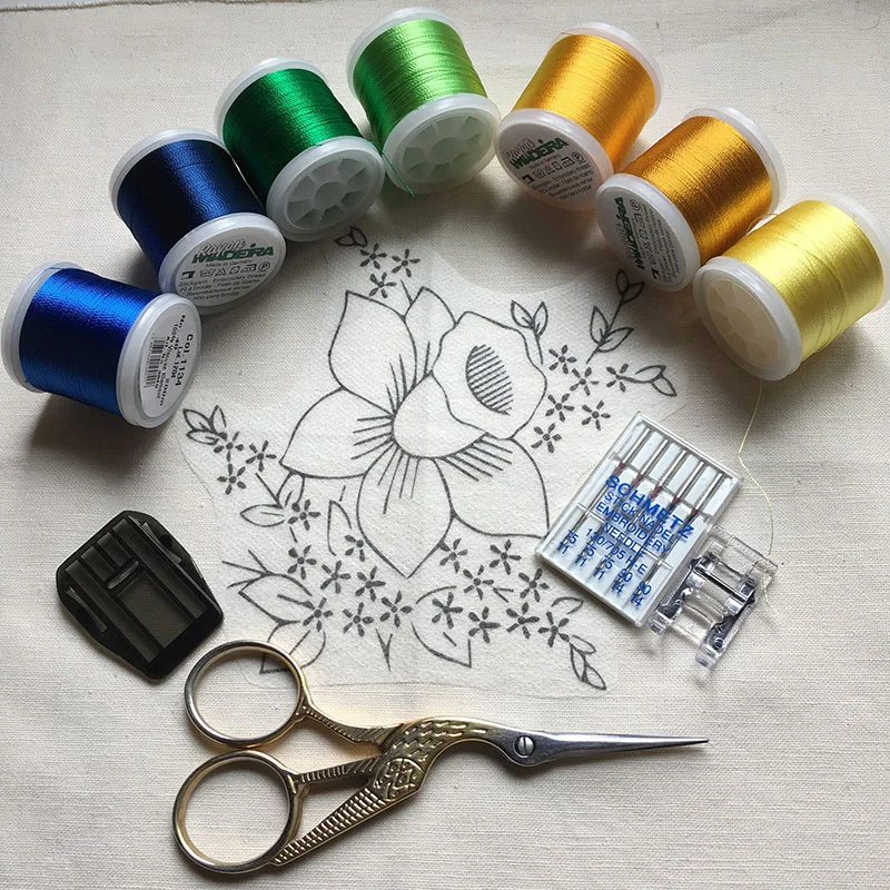 Free Embroidery Pattern and Embroidery Tutorial — The Mermaid's Den